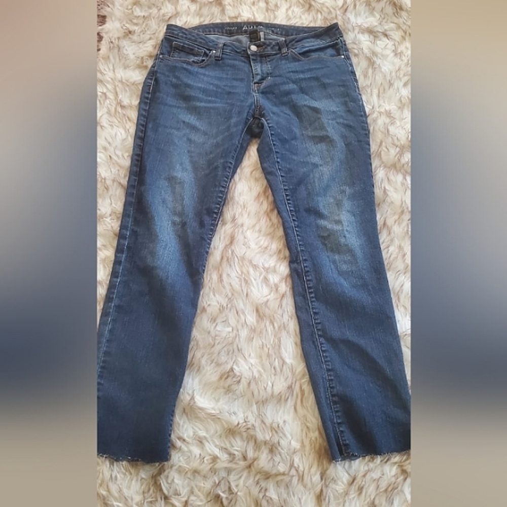 Vintage Straight Navy Blue Jeans. 🌴
